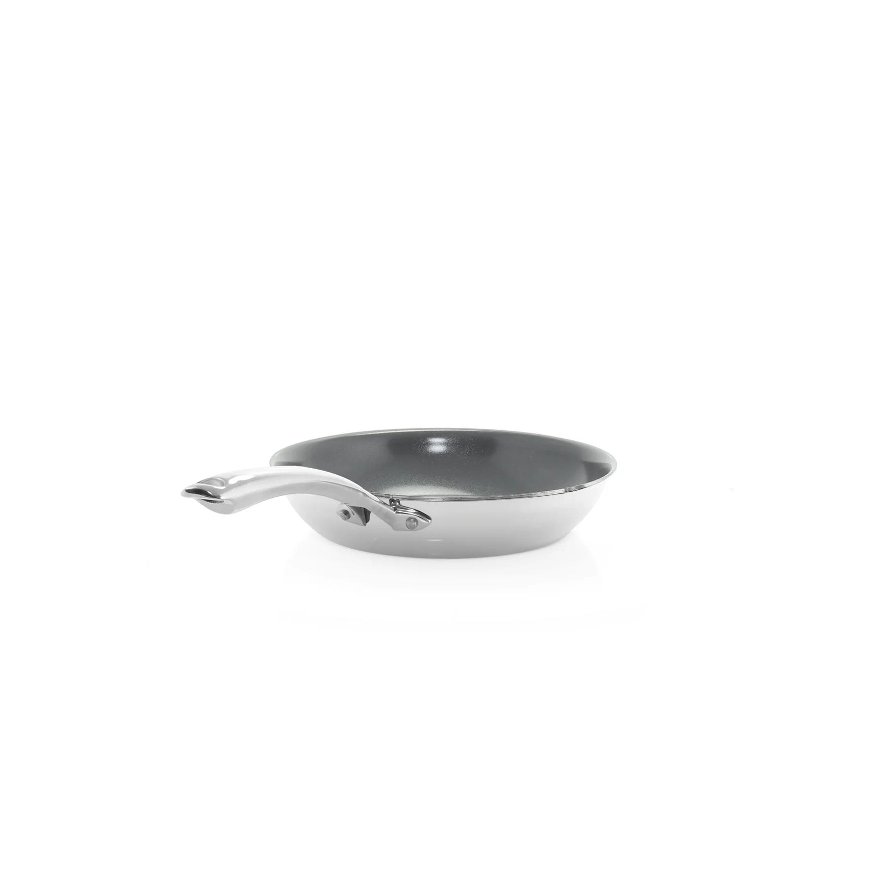 3.Clad Fry pan Ceramic Coated Tri-ply Polished (10 In.) - Image 10