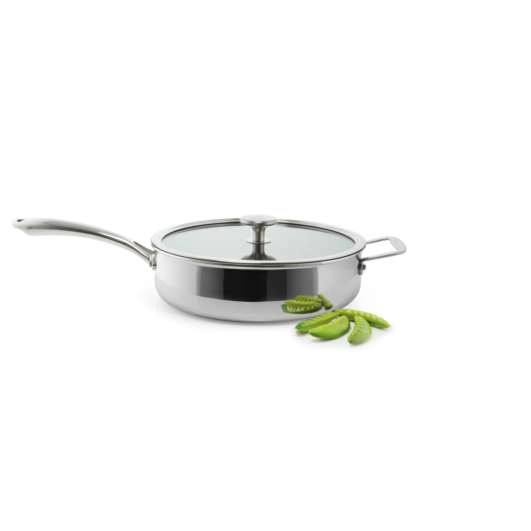3.Clad Saute Ceramic Coated Tri-ply Polished (5 Qt.) - Image 11
