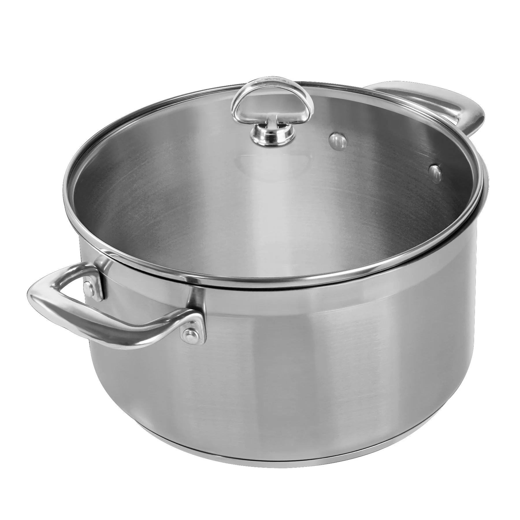 Induction 21 Steel 6 Qt. Casserole & Steamer/Pasta Insert - Image 6