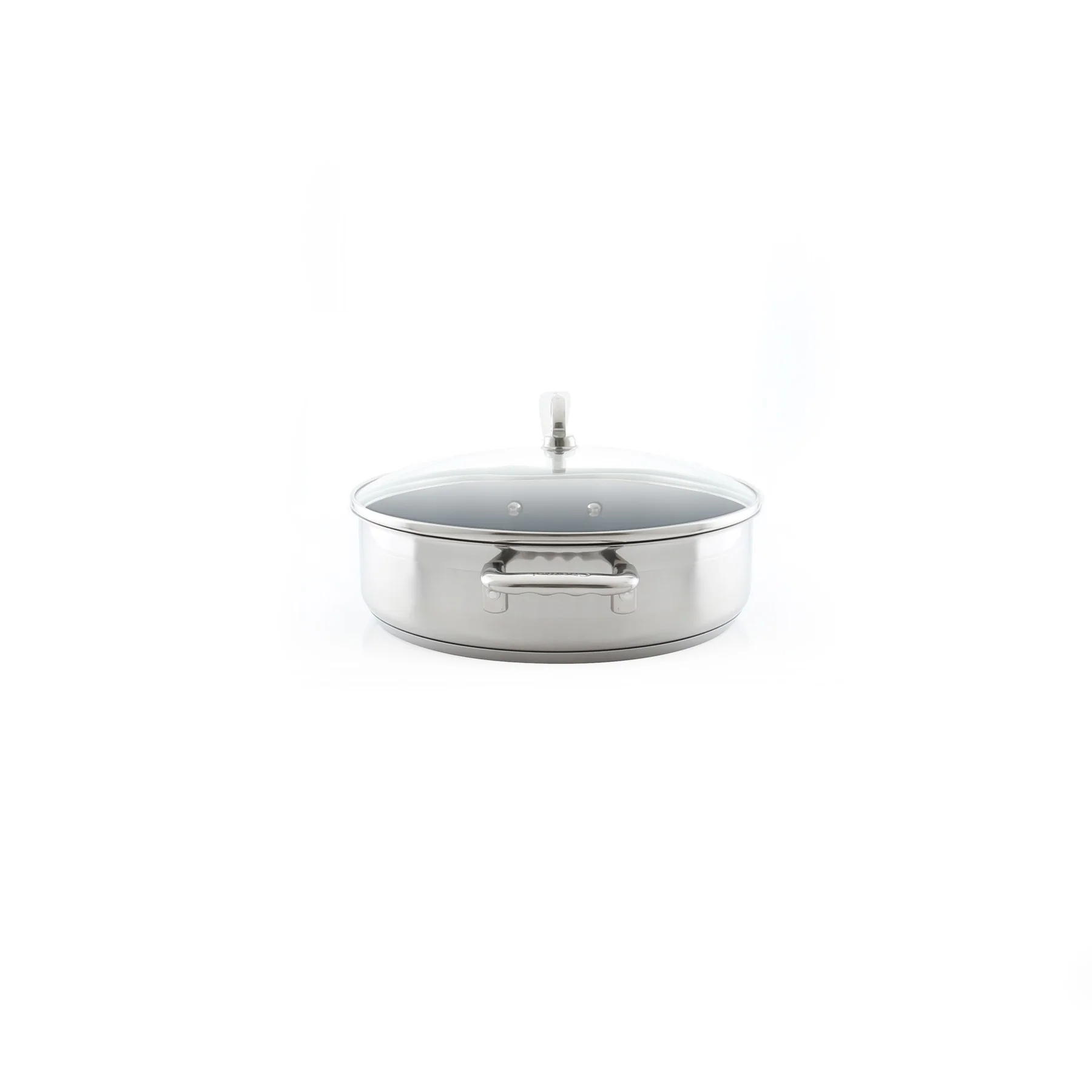 Induction 21 Steel Ceramic Coated Saute Skillet with Lid (5 Qt.) - Image 8